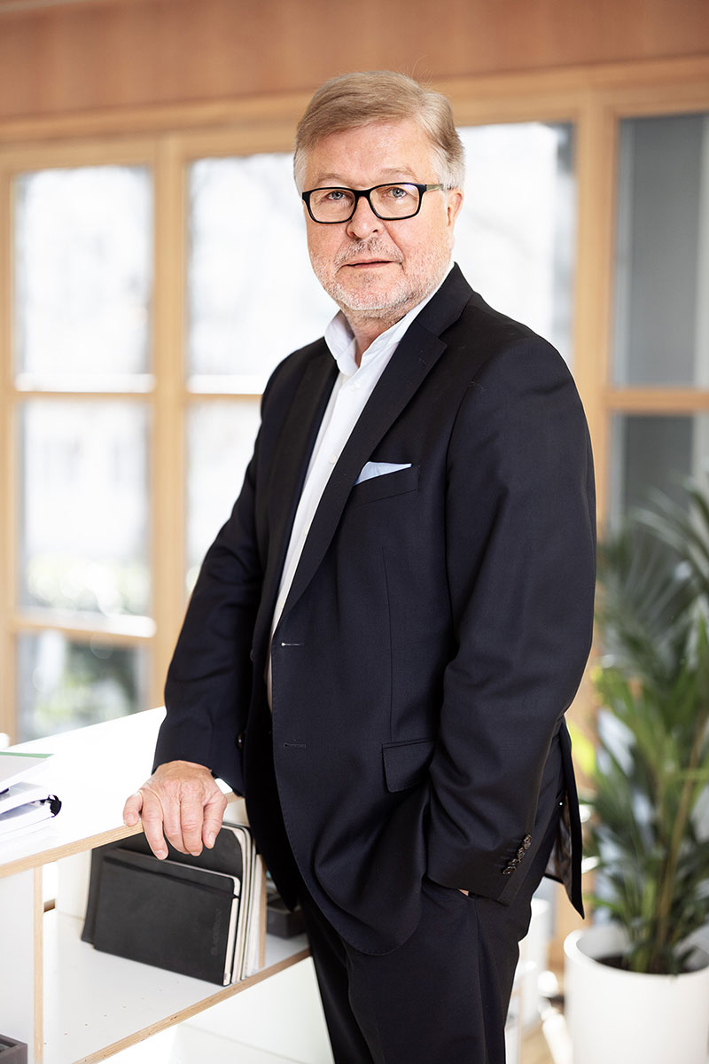 Portrait Manfred Bruhn, Partner & Präsident des Verwaltungsrats
