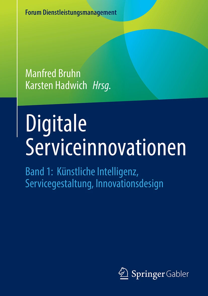 Buchcover: Digitale Serviceinnovationen